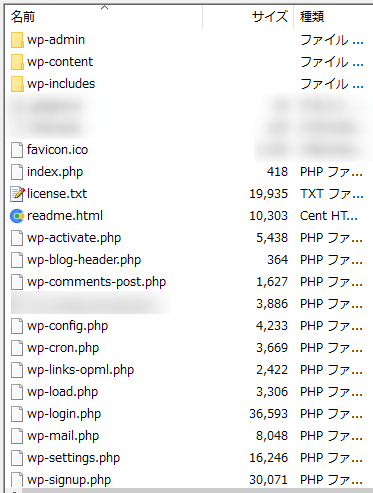 WordPressのルートディレクトリ